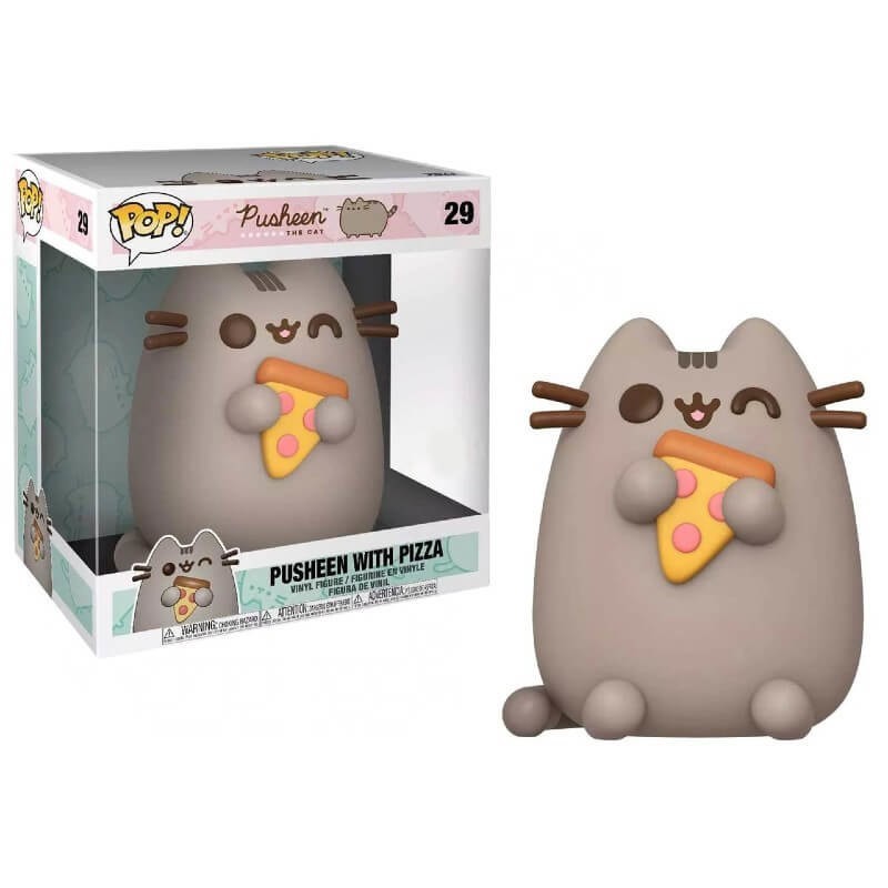 Winter Sale - Pusheen along with Pizza 10-Inch Funko Pop! Vinyl - One-Day:£35
