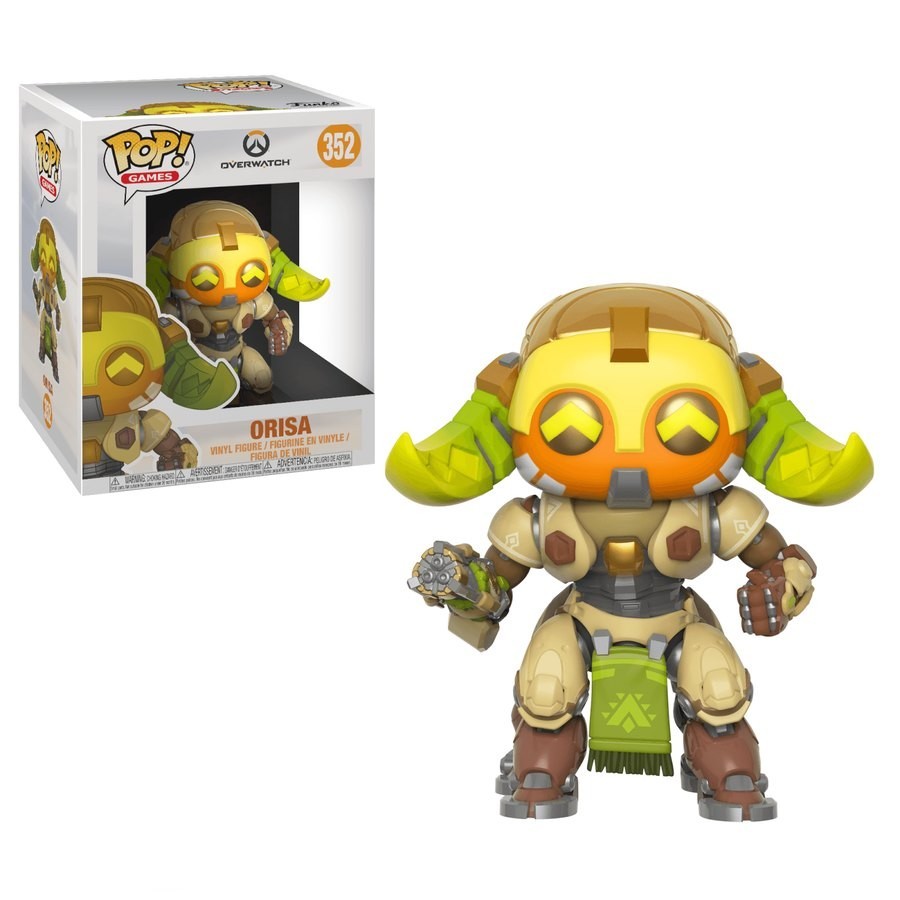 Overwatch Orisa 6 Inch Funko Stand Out! Vinyl fabric
