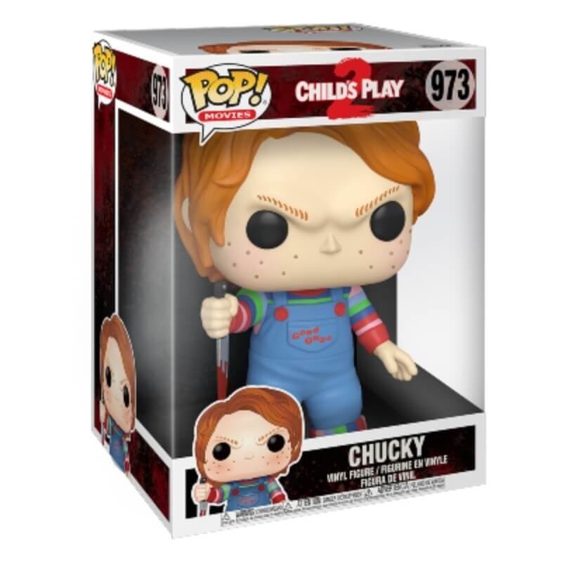 A Child's Play Chucky 10-Inch Funko Pop! Plastic