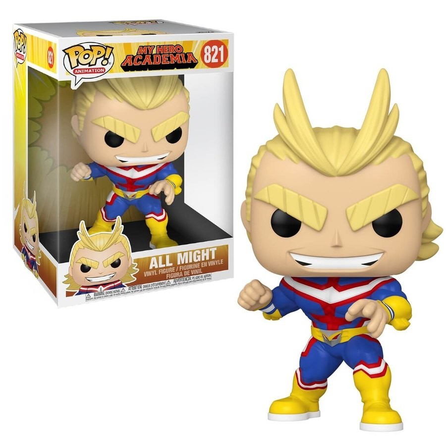 My Hero Academic Community All Might 10-inch Funko Stand Out! Vinyl fabric