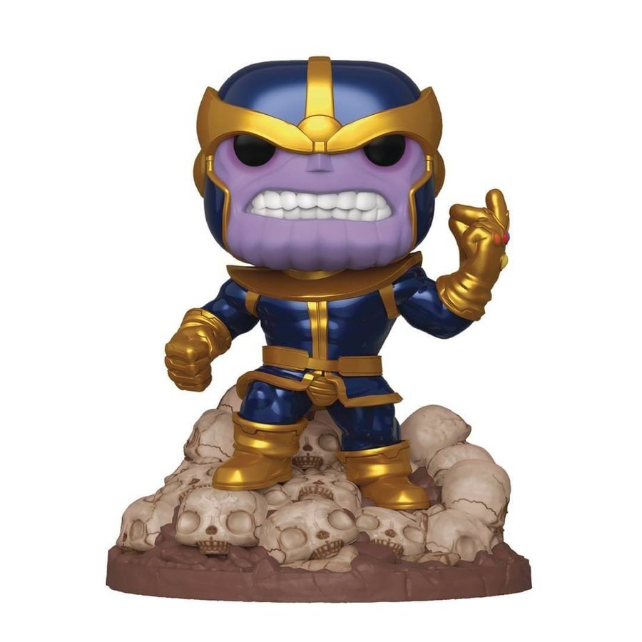 PX Previews EXC Marvel Thanos Pop 6-Inch Deluxe Funko Stand Out! Plastic