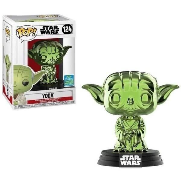 Celebrity Wars - Yoda GR CH EXC Funko Stand Out! Vinyl fabric SD19