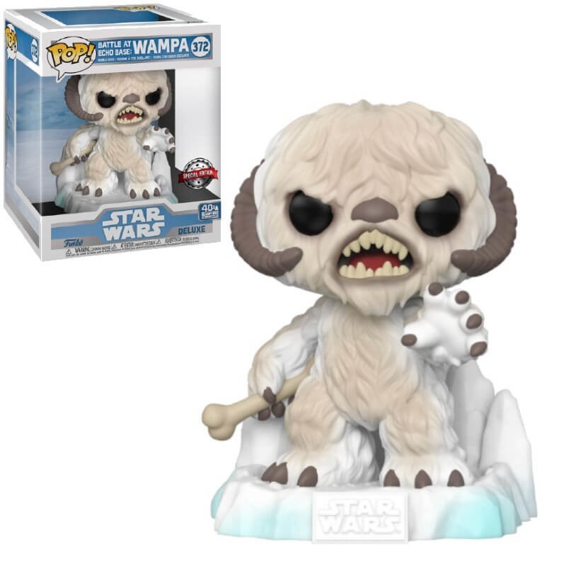 Star Wars Realm Strikes Back Wampa EXC Funko Stand Out! Deluxe
