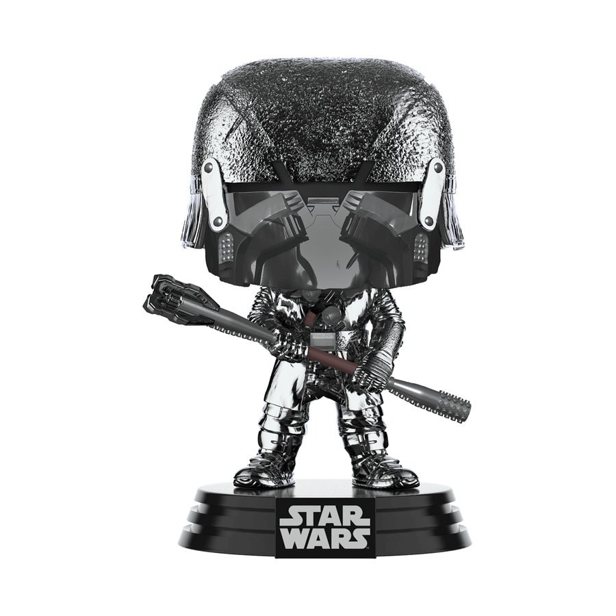 Star Wars: Increase of the Skywalker - Knights of Ren Nightclub (Hematite Chrome) Funko Stand Out! Plastic