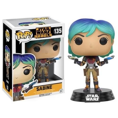 Star Wars Rebels Sabine Funko Stand Out! Vinyl fabric Bobblehead