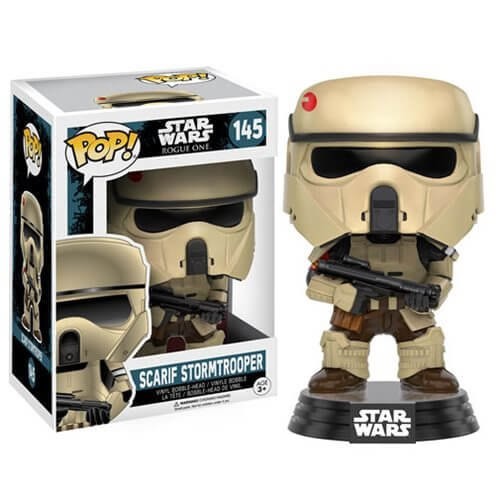 Star Wars Rogue One Scarif Stormtrooper Funko Stand Out! Vinyl fabric Bobblehead