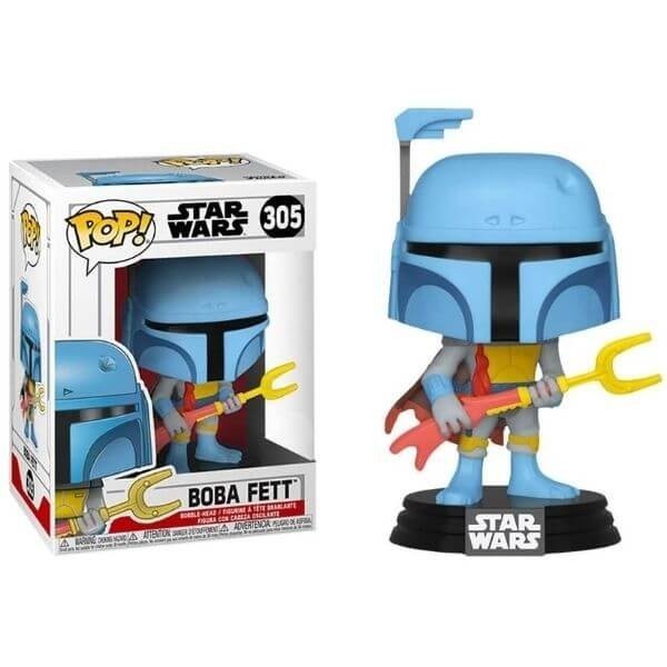 Star Wars - Boba Fett Animated EXC Funko Stand Out! Vinyl fabric