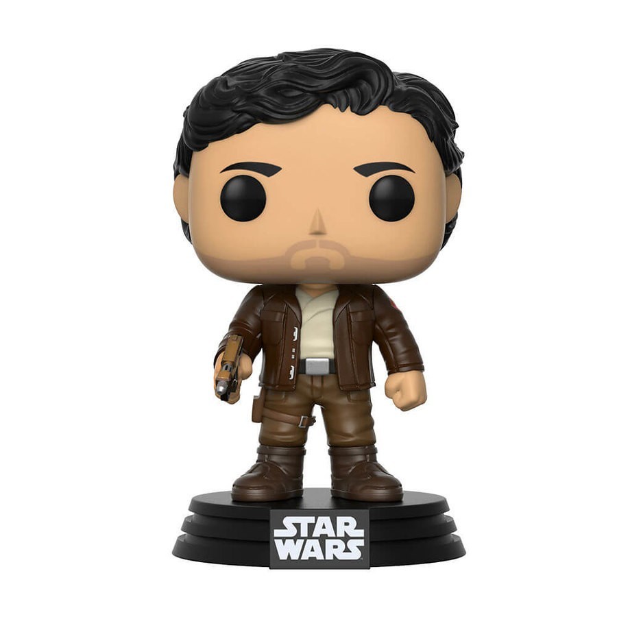 Superstar Wars The Final Jedi Poe Dameron Funko Stand Out! Vinyl fabric
