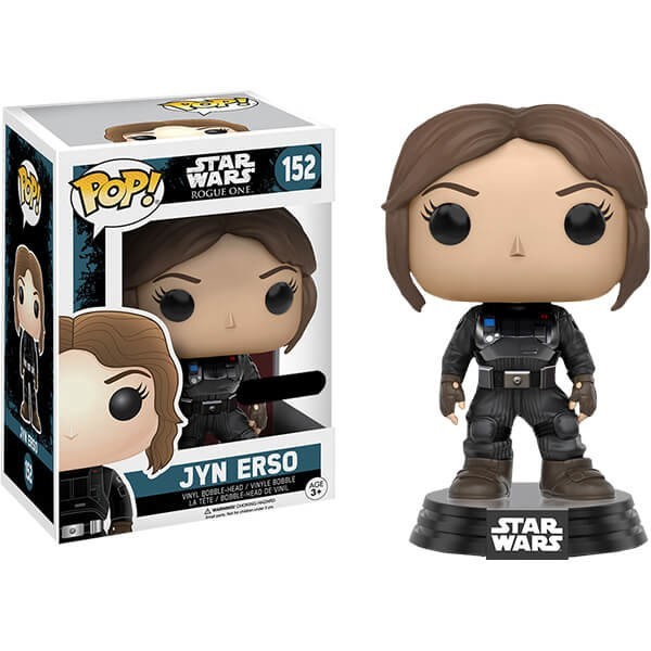 Superstar Wars: Rogue 1 - Jyn Erso Trooper EXC Funko Stand Out! Vinyl fabric