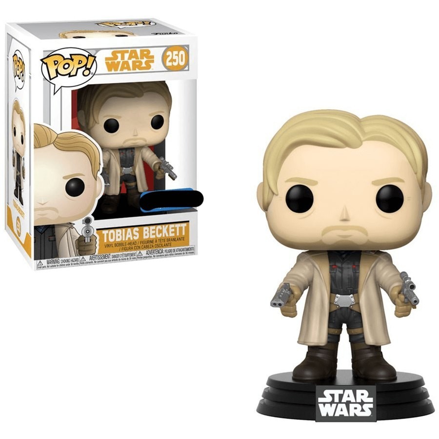 Superstar Wars: Solo - Tobias Beckett # 1 EXC Funko Stand Out! Plastic