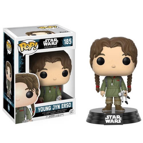 Star Wars Rogue One Wave 2 Youthful Jyn Erso Funko Stand Out! Vinyl