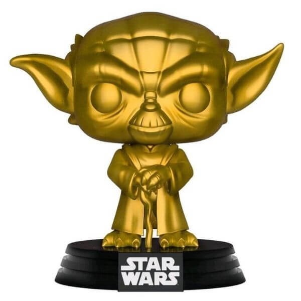 Celebrity Wars - Yoda GD MT EXC Funko Stand Out! Vinyl
