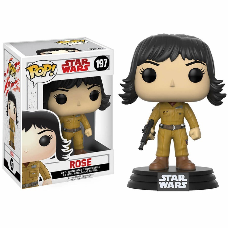 Superstar Wars - The Last Jedi Rose Funko Stand Out! Plastic
