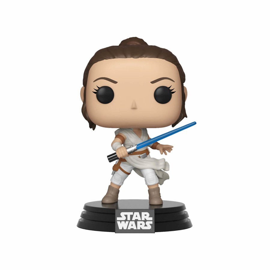 Celebrity Wars The Rise of Skywalker Rey Funko Stand Out! Vinyl