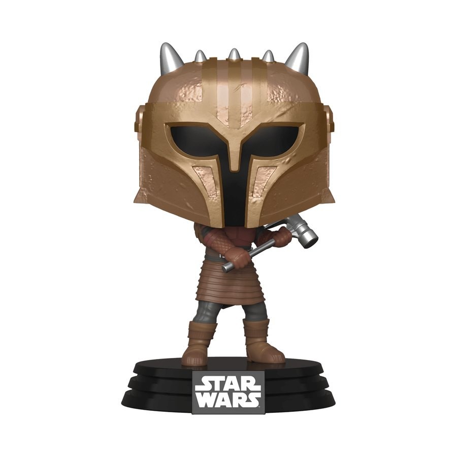 Superstar Wars The Mandalorian The Shield Funko Stand Out! Plastic