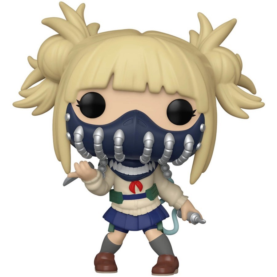 My Hero Academic Community Himiko Toga along with Face Cover Funko Stand Out! Vinyl
