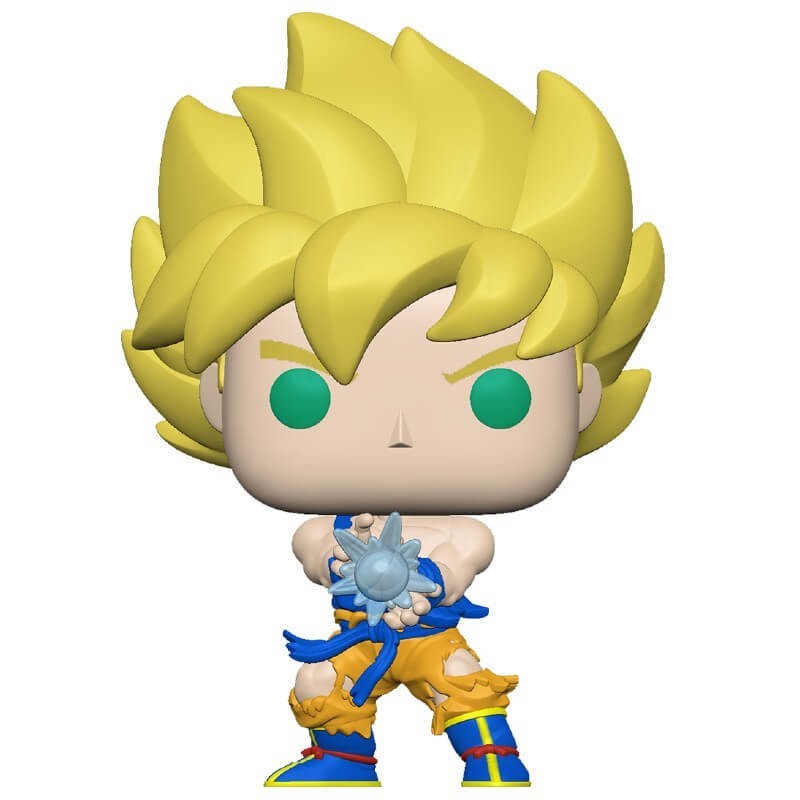 Spring Sale - Dragonball Z SS Goku w/ Kamehameha Wave Funko Stand Out Vinyl - Cash Cow:£9