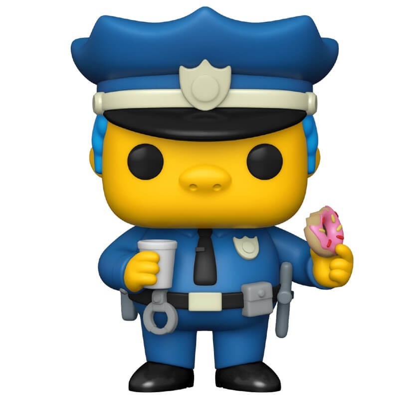 Simpsons Main Wiggum Funko Stand Out! Vinyl fabric