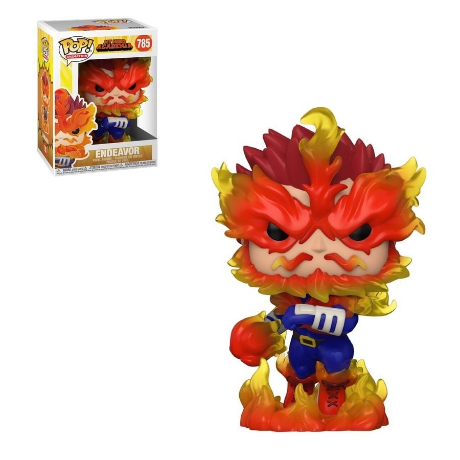 My Hero Academia Endeavor Funko Stand Out! Plastic