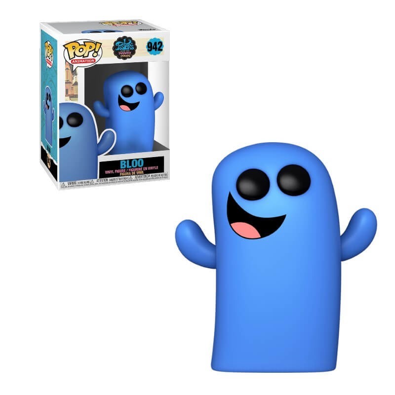 Foster's Residence For Fictional Buddies Bloo Funko Stand Out! Vinyl fabric
