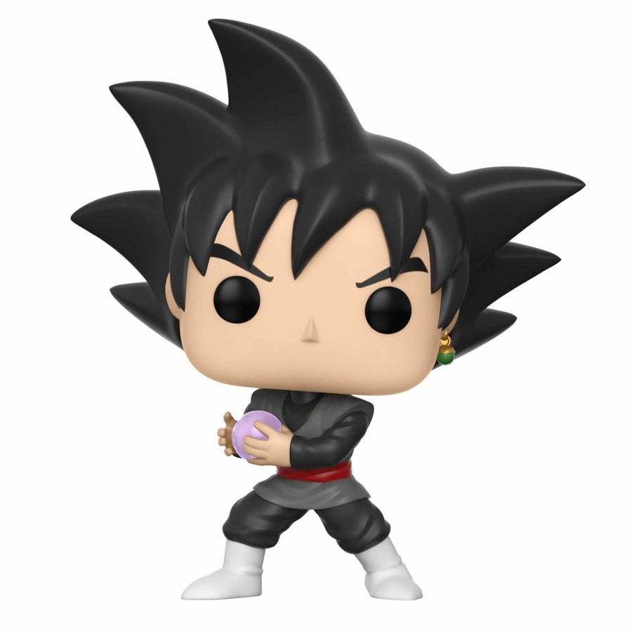 Monster Round Super Goku Black Funko Stand Out! Vinyl fabric