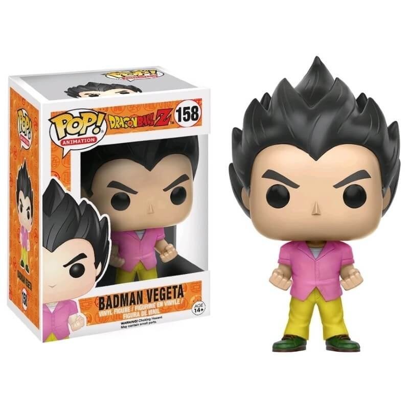 Click and Collect Sale - Dragonball Z Badman Vegeta EXC Funko Stand Out! Vinyl fabric - Memorial Day Markdown Mardi Gras:£10
