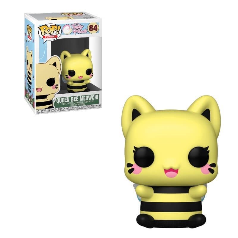 Delicious Peach Meowchi Funko Stand Out! Vinyl fabric