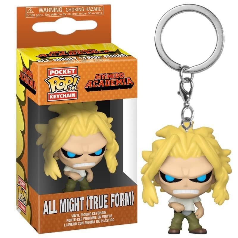 My Hero Academic Community All Might (Real Form) Funko Pop! Keychain