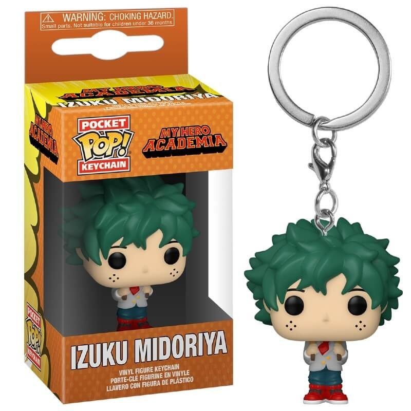 My Hero Academia Deku in School Outfit Funko Stand Out! Keychain