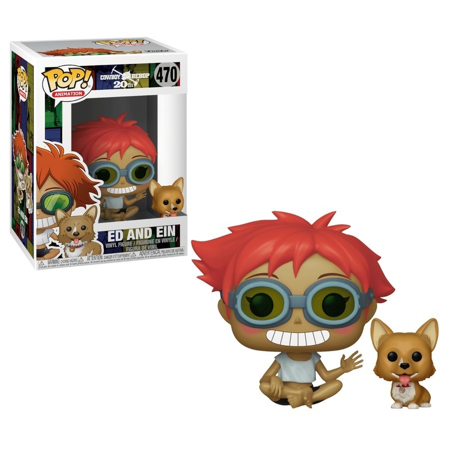 Cattle Herder Bebop Edward & Ein Funko Stand Out! Plastic