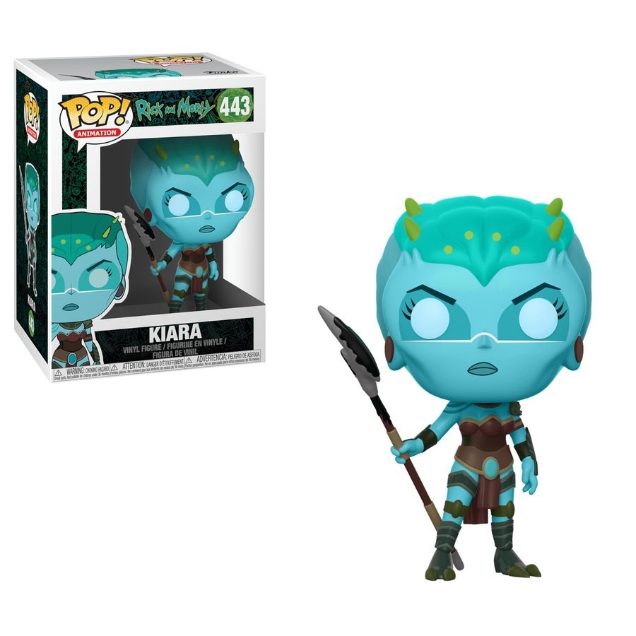 Rick and Morty Kiara Funko Stand Out! Vinyl fabric