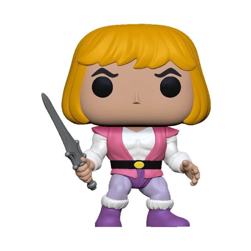 Masters of deep space Prince Adam Funko Stand Out! Vinyl fabric