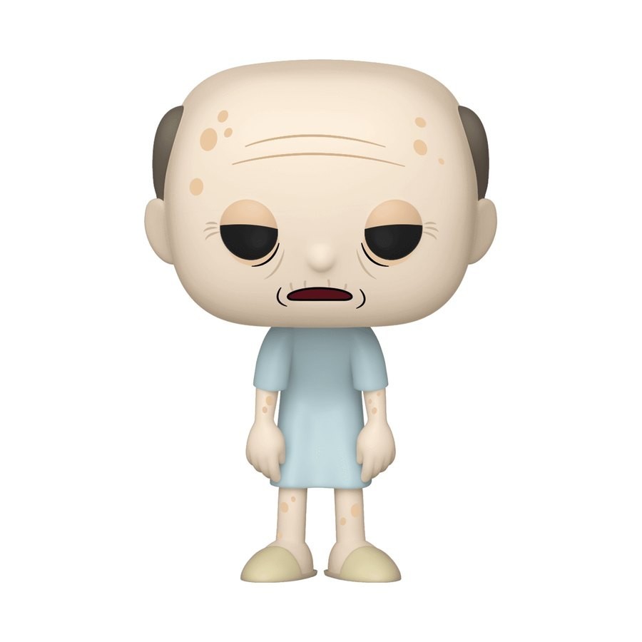 Rick as well as Morty Hospice Morty Funko Stand Out! Plastic