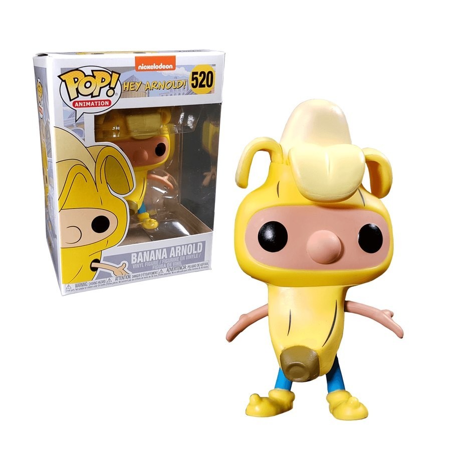 Nickelodeon Hey Arnold Banana Arnold EXC Funko Stand Out! Vinyl