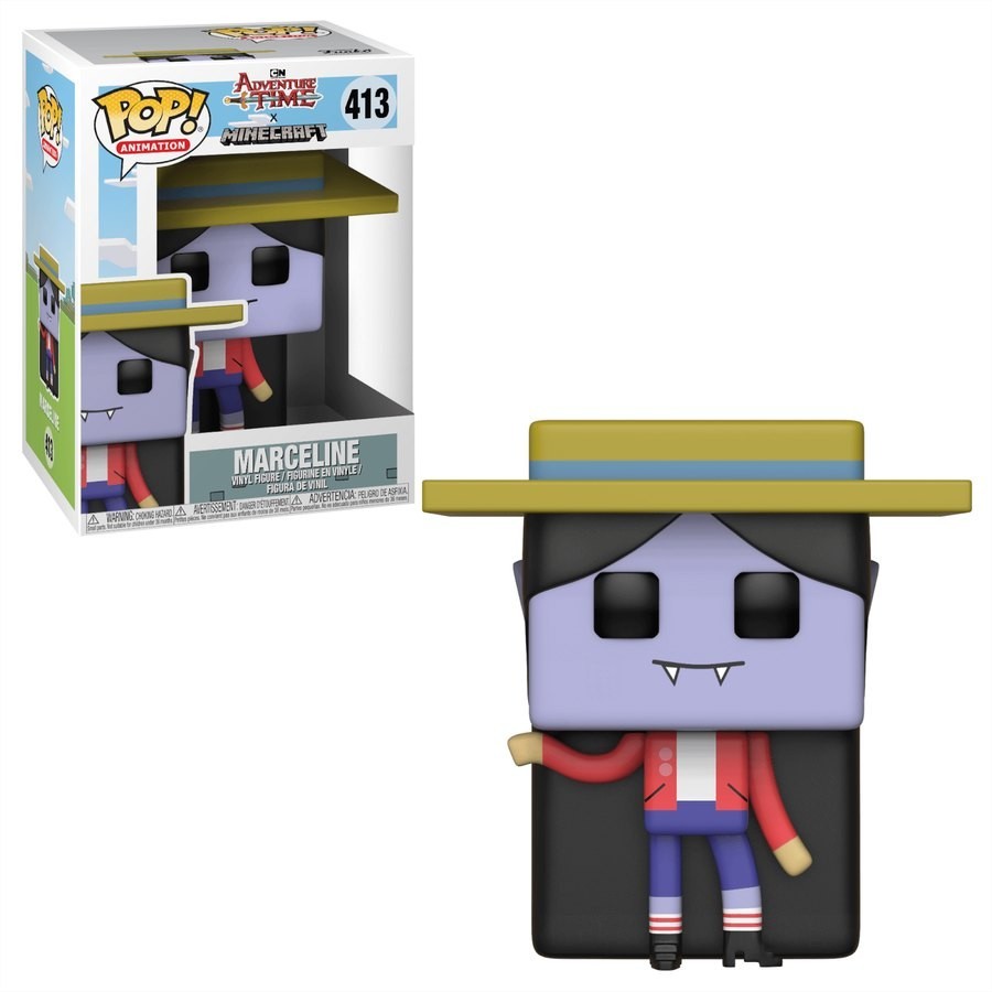 Experience Time x Minecraft Marceline Funko Stand Out! Vinyl