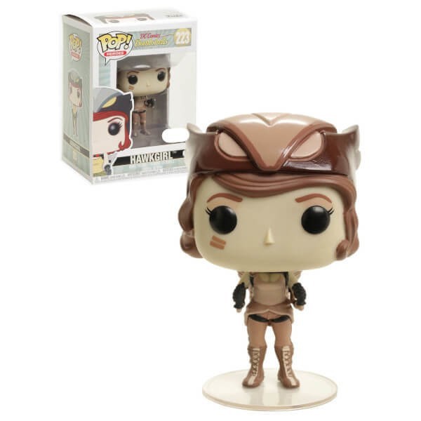 DC Surprises Hawkgirl Sepia EXC Funko Stand Out! Plastic
