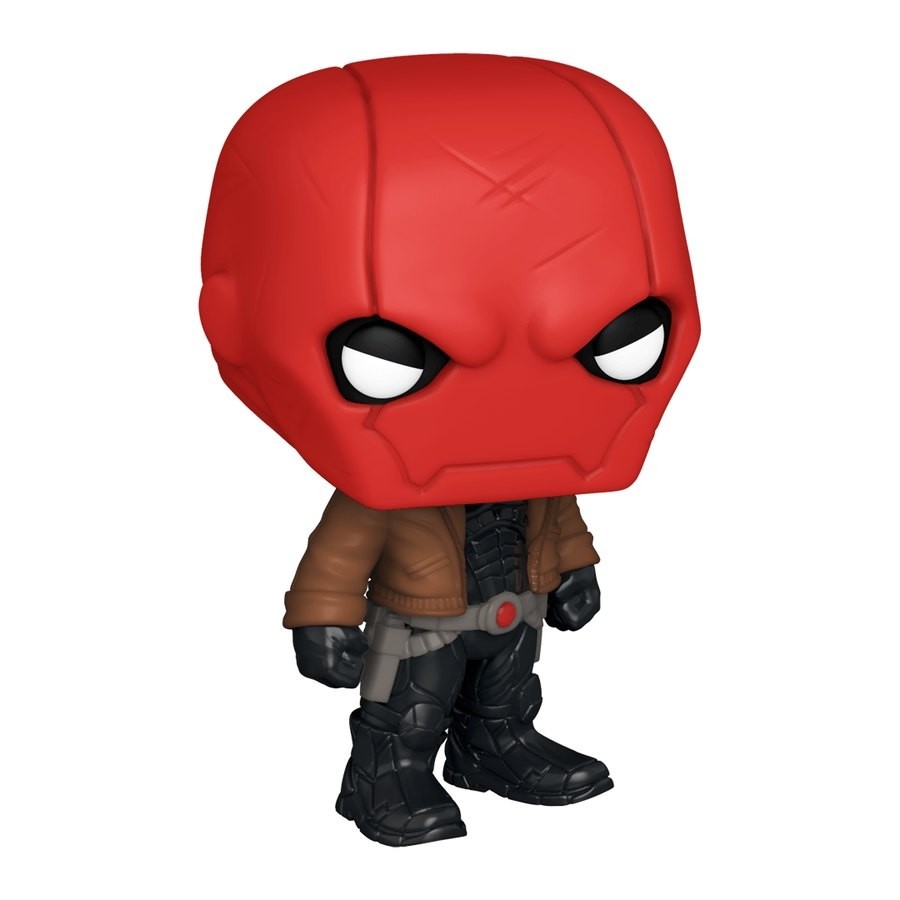 All Sales Final - PIAB EXC DC Comic Books Red Hood Jason Todd Funko Stand Out! Vinyl fabric - Thrifty Thursday:£10