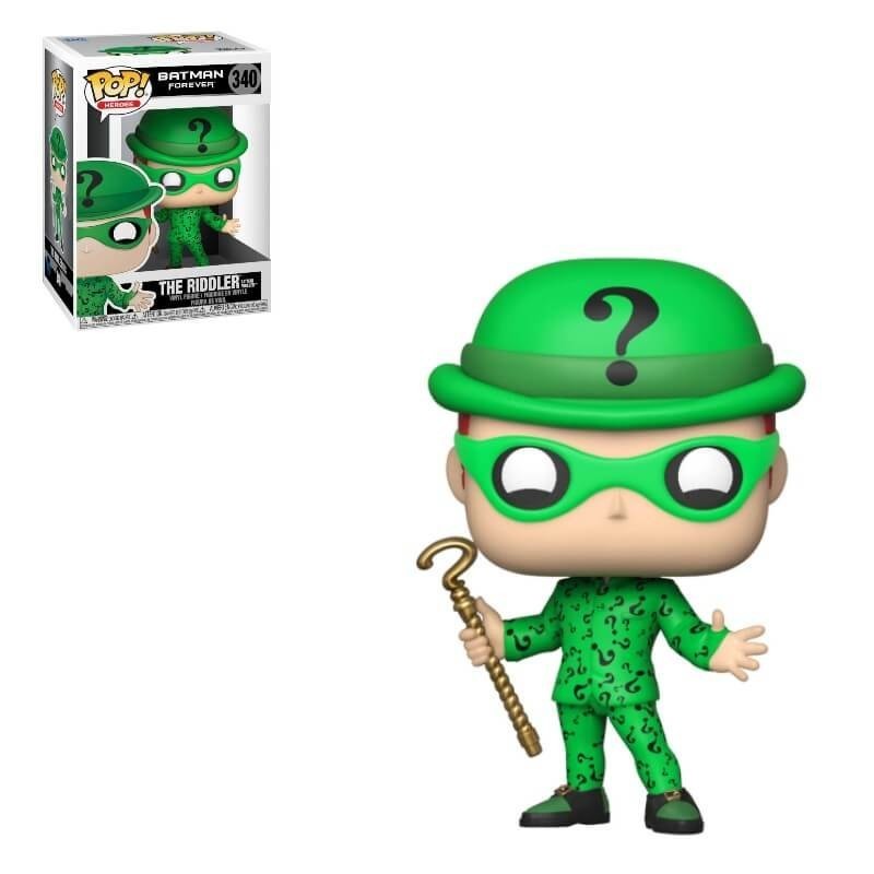 DC Comic Books Batman Forever Riddler Funko Stand Out! Plastic
