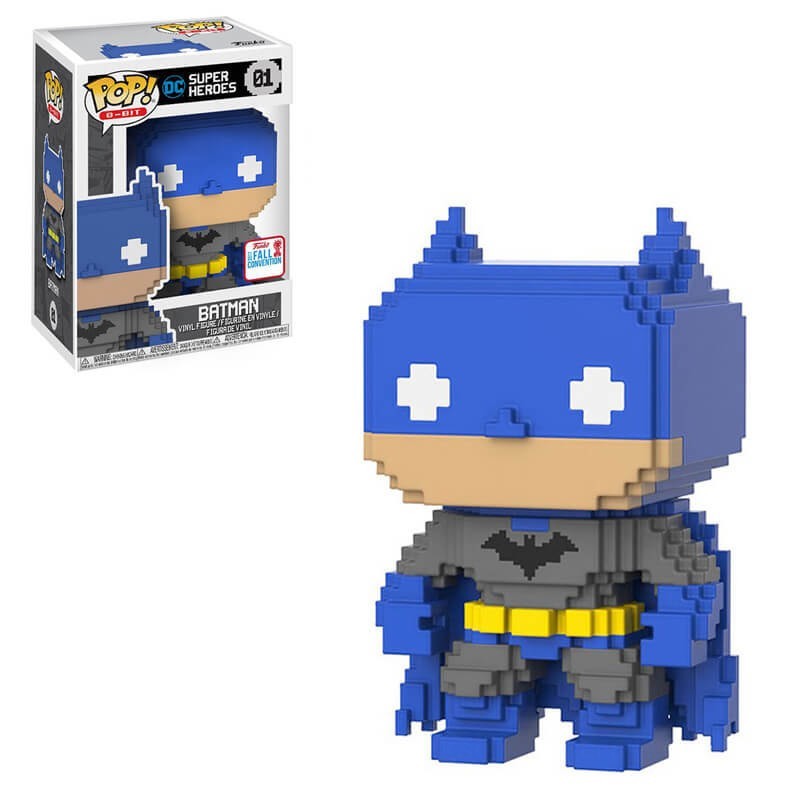DC Comic Books 8-Bit NYCC 2017 EXC Funko Stand Out! Vinyl