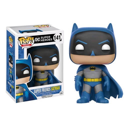 DC Comics Standard Super Friends Batman Funko Stand Out! Plastic
