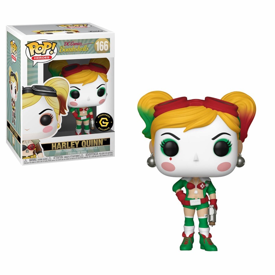 MGB EXC DC Shocks Cheery Harley Quinn Funko Stand Out! Vinyl fabric