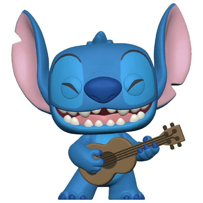 Lilo & Stitch S2 Sew w/Ukelele Stand out! Vinyl Number