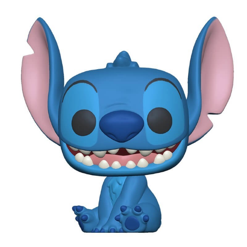 Lilo & Stitch S2 Smiling Seated Stitch Stand Out! Vinyl Figure