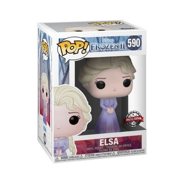 Disney Frozen 2 Elsa Introduction EXC Funko Stand Out! Vinyl fabric