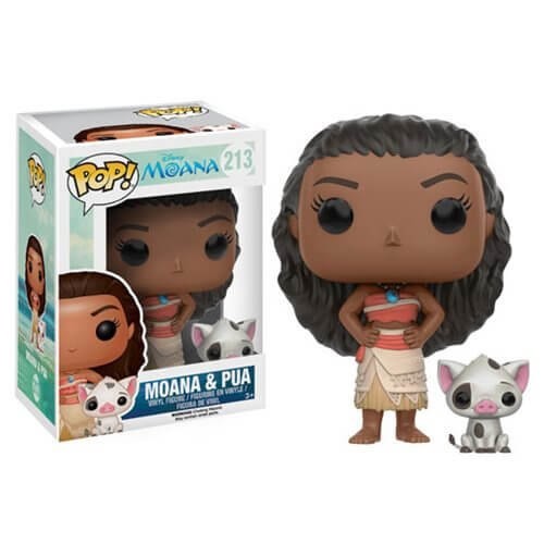Moana and Pua Funko Stand Out! Vinyls