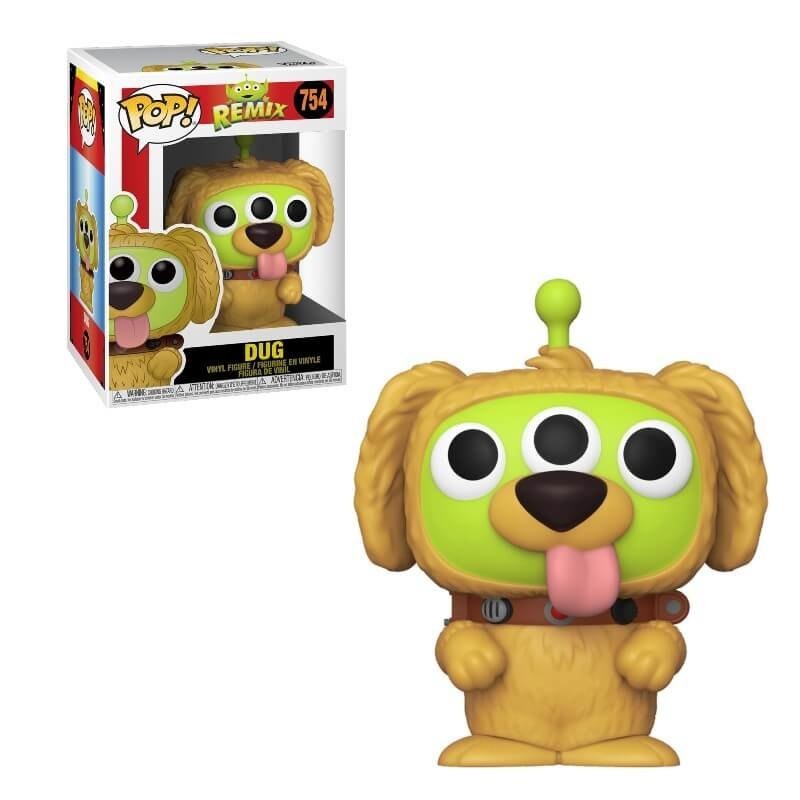 Disney Pixar Anniversary Invader as Dug Funko Stand Out! Plastic