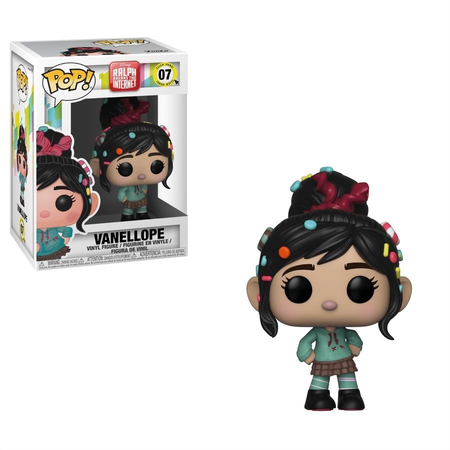 Wreck It Ralph 2 Vanellope Funko Stand Out! Vinyl fabric