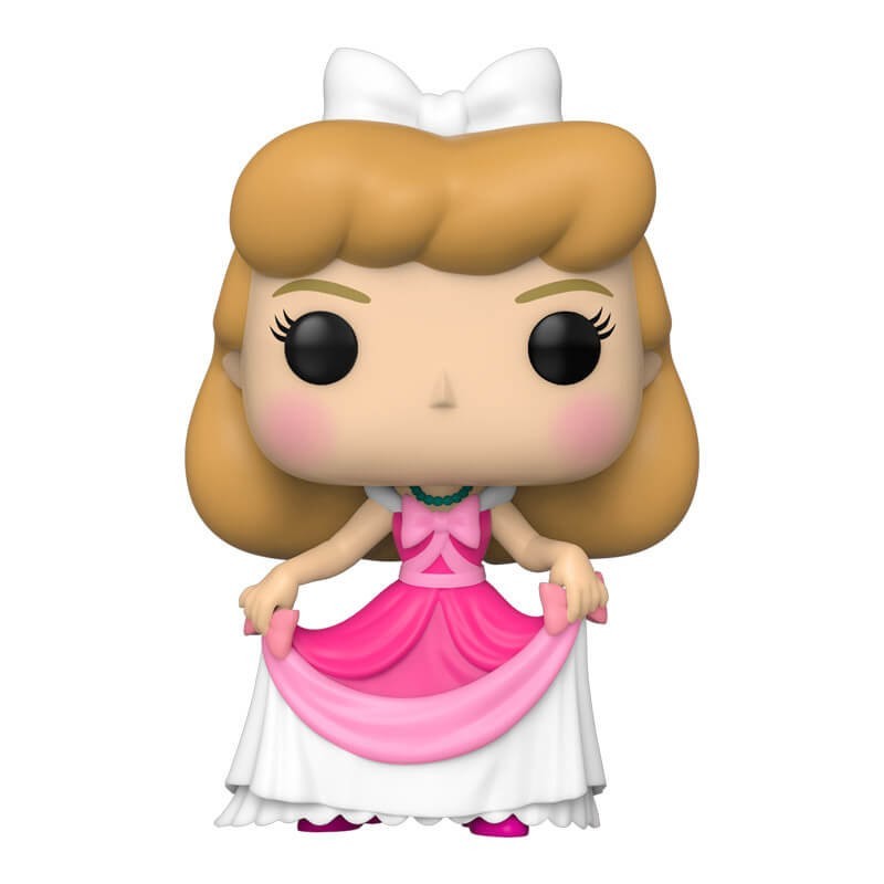 Disney Cinderella in Pink Dress Funko Stand Out! Plastic