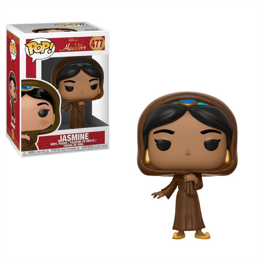 April Showers Sale - Disney Aladdin Jasmine in Cover-up Funko Stand Out! Vinyl - Frenzy Fest:£7