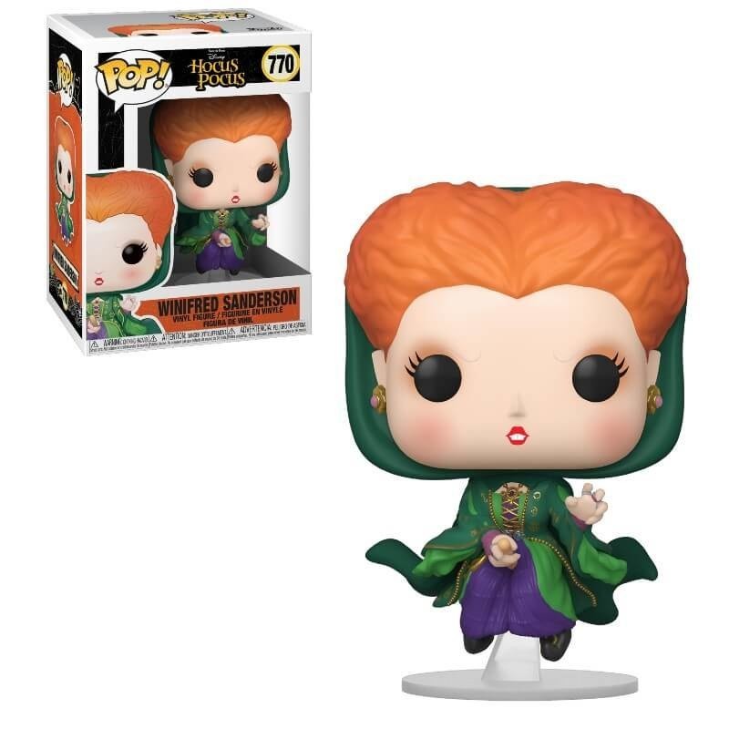 Disney Hocus Pocus Winifred Flying Stand Out! Plastic Body
